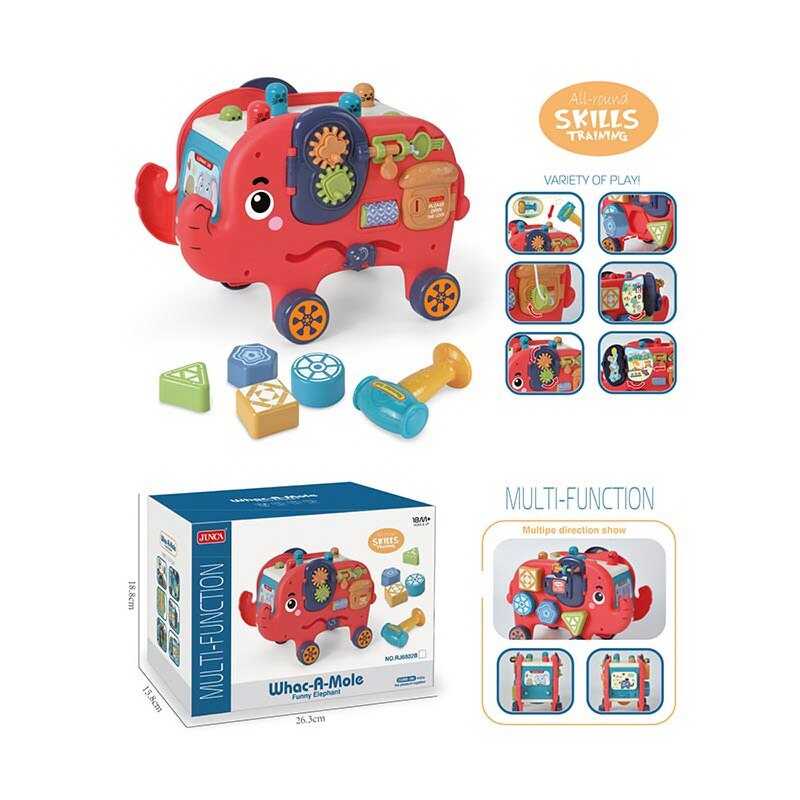 Логічна іграшка RJ 6802 B (36/2) "Whac-a-mole", пальчиковий лабіринт, стукалка, рухомі елементи, в коробці