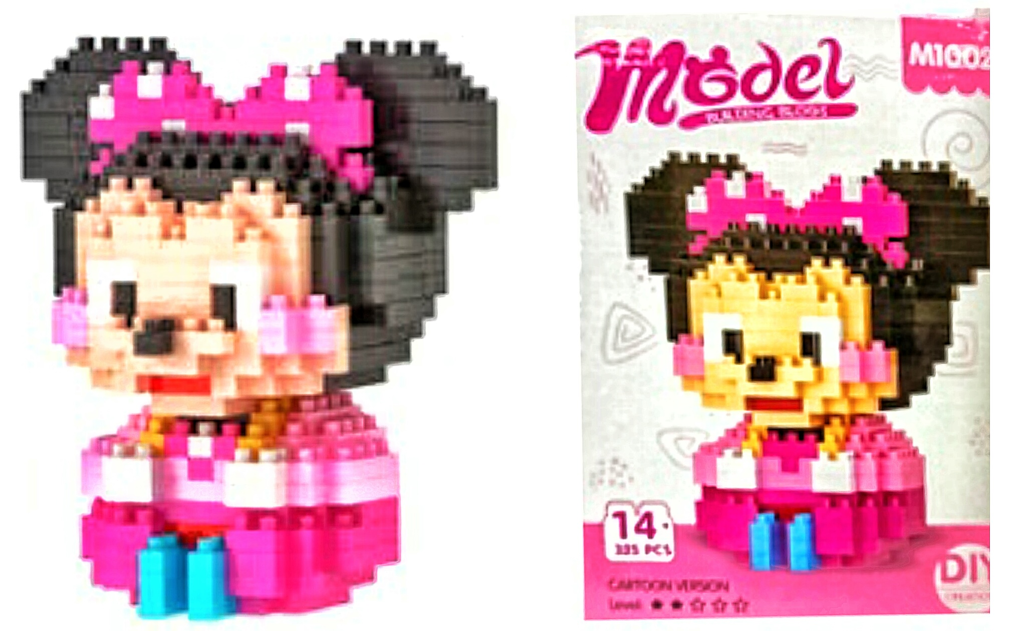 Конструктор "Мишеня" M1002 , 325 дет. , коробка