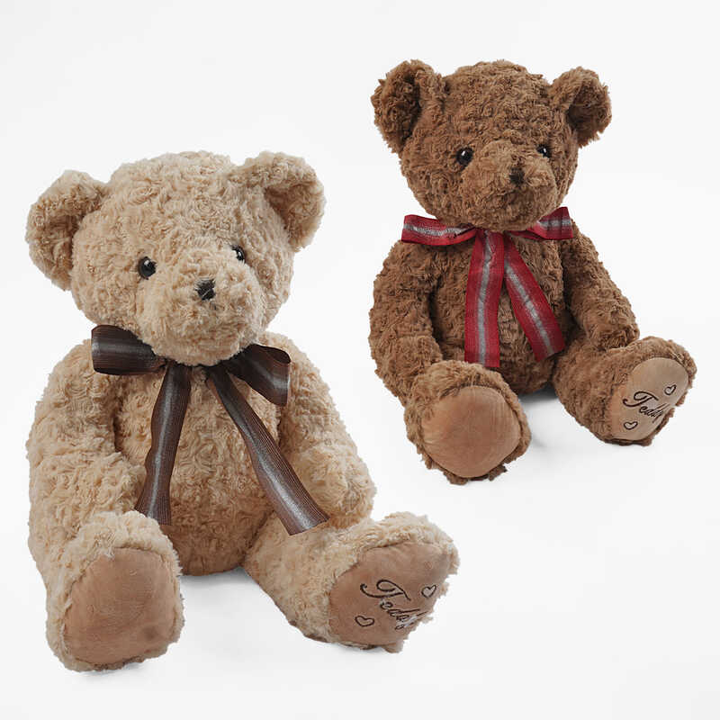 М`яка іграшка M 18536 (45) 2 кольори, "Ведмедик", середній розмір - 50 см