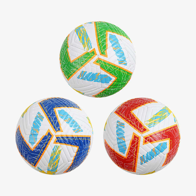 М`яч футбольний C 70322 (60) 3 кольори, розмір №5, матеріал TPE, 310-330 грамів, гумовий балон, ВИДАЄТЬСЯ ТІЛЬКИ МІКС ВИДІВ