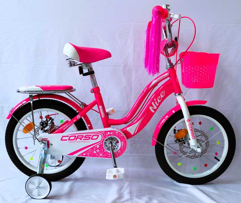 Велосипед 2-х колісний 16" "Corso Nice" NC-16388