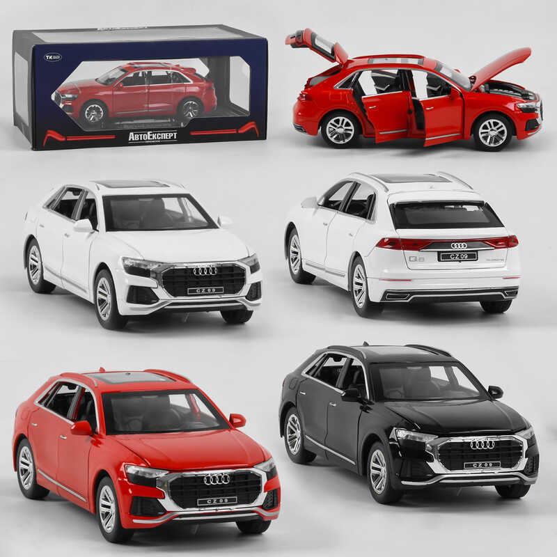 Машина металопластик GT - 5250 (24) "Авто Експерт Преміум" 3 кольори, 1:24, інерція, підсвічування фар, звук, відкриваються двері, капот, багажник, в коробці, ВИДАЄТЬСЯ ТІЛЬКИ МІКС ВИДІВ