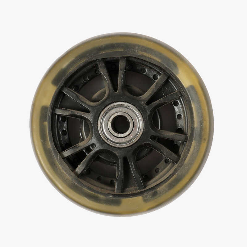 Колесо для самоката заднє, d=90 мм, КОЛІР ЧОРНИЙ, ЦІНА ЗА 1 ШТУКУ