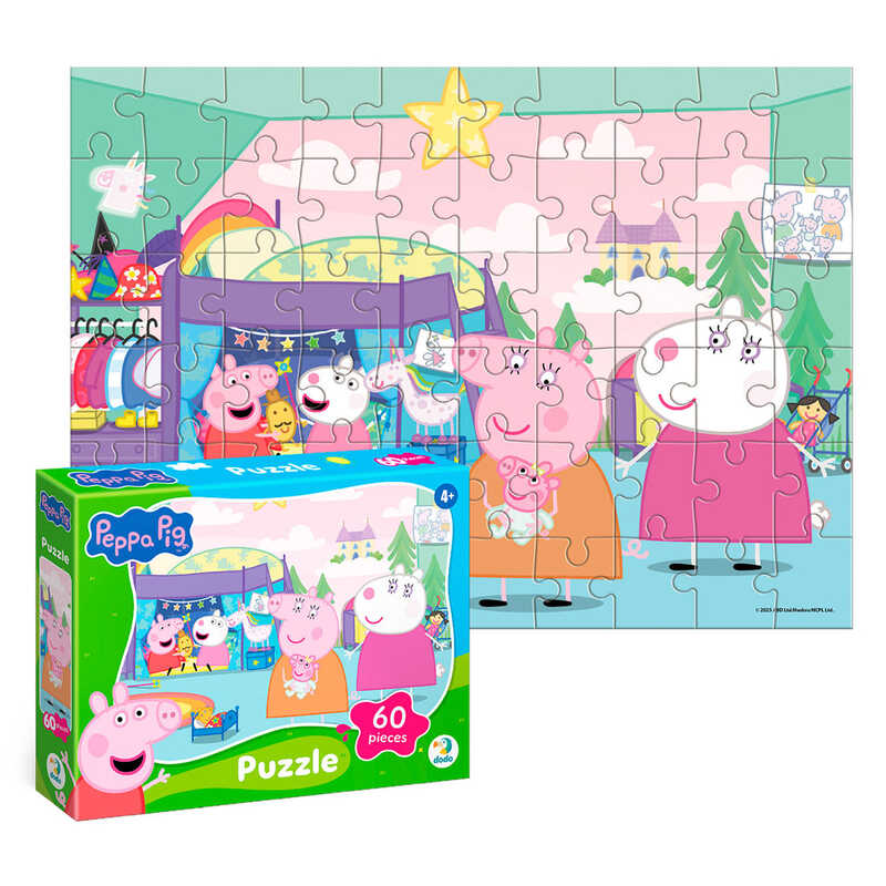 гр Пазл на 60 елементів "Свинки та Овечки" 200680 (72) "DoDo"