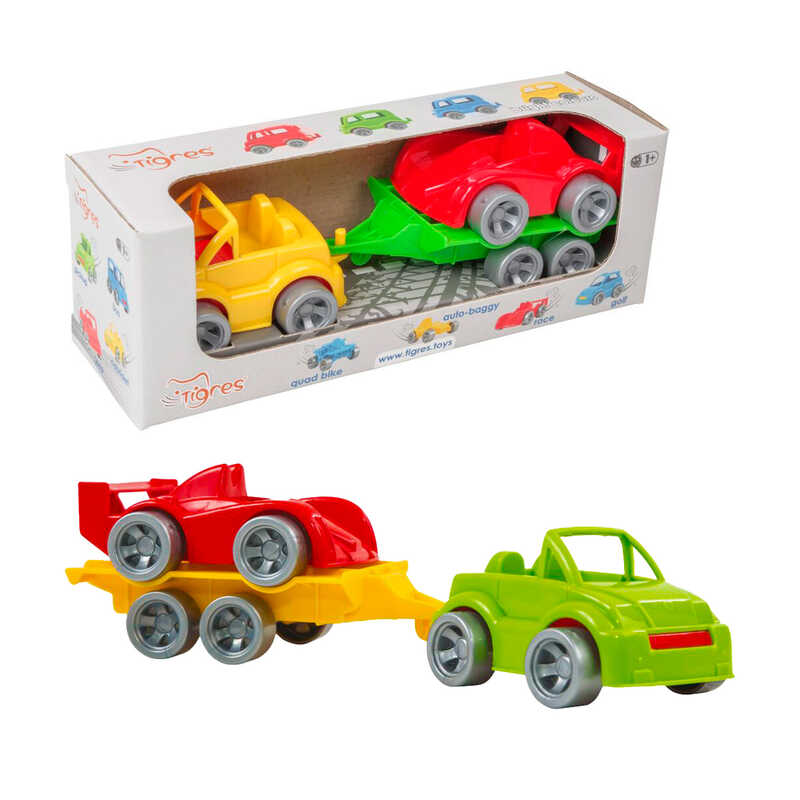 гр Набір авто "Kids cars Sport" 39542 (20) "Tigres", кабріолет + перегонове авто