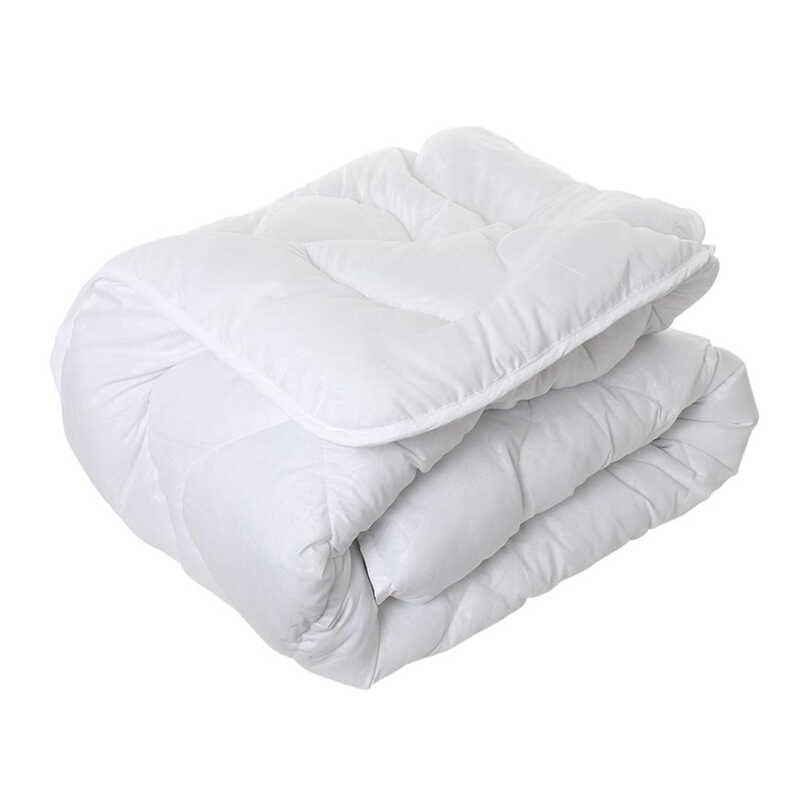 гр Ковдра "Polaris" 2020012 1,5 зимова, мікрофібра, силіконізоване волокно 145х210 см. - колір білий (1) "Homefort"