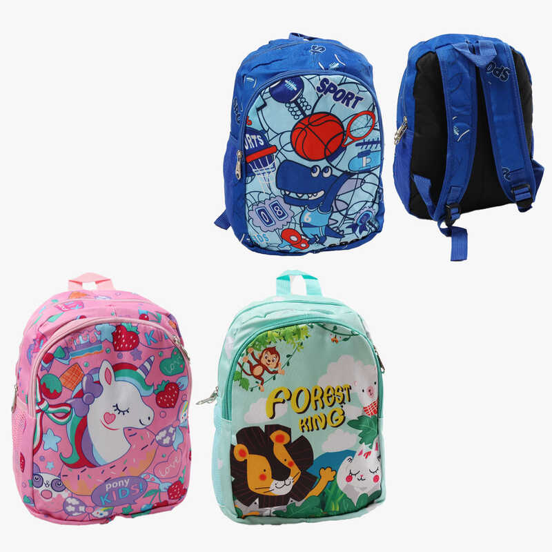 Рюкзак С 65108 (150) ВИДАЄТЬСЯ ТІЛЬКИ МІКС ВИДІВ, висота 32 см, в пакеті