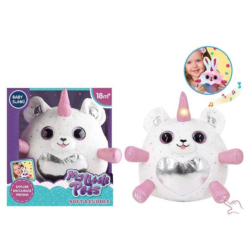 Інтерактивна іграшка 1929-4 (24) “Єдиноріг”, підсвічування, запис голосу, мелодії, в коробці