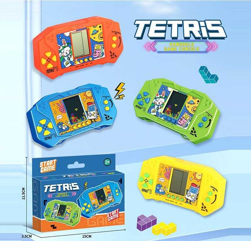 Тетрис 6655-6 A (240/2) регулювання гучності, класичні ігри, звук, на батарейках, рівні складності, в коробці, ВИДАЄТЬСЯ ТІЛЬКИ МІКС ВИДІВ