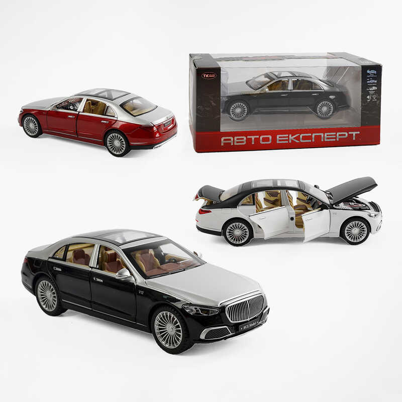 Машина TX 90740 (48/2) "Авто Експерт", 3 кольори, металопластик, масштаб 1:22, світло, звук, інерція, відчиняються двері, багажник та капот, в коробці, ВИДАЄТЬСЯ ТІЛЬКИ МІКС ВИДІВ