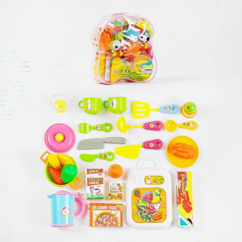 Набір посуду 9953 (72) 25 елементів, в сумці