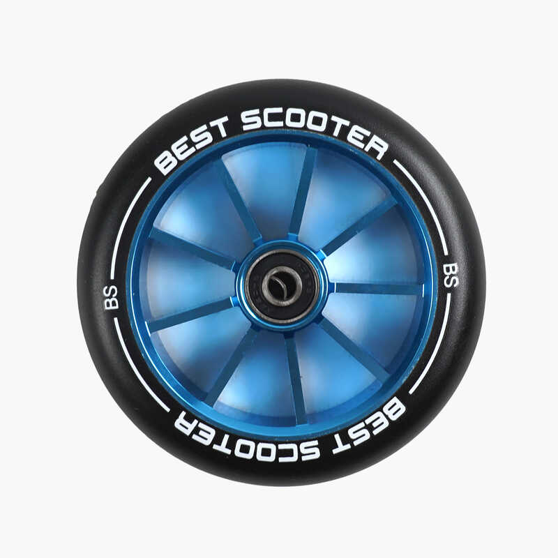 Колесо для трюкового самоката SKL-2197/120 (120) "Best Scooter", колір СИНІЙ, 120 мм PU, підшипник ABEC-9