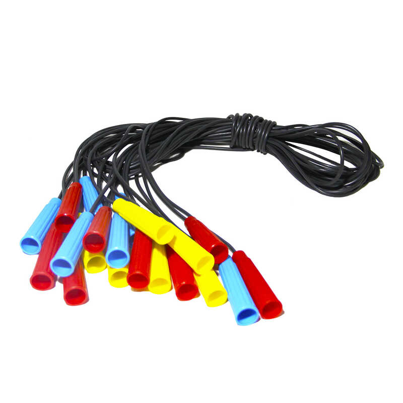 гр Скакалка резинова чорна S0024 (10) довжина 2,8 м. ЦІНА ЗА ЗВ’ЯЗКУ, У ЗВ’ЯЗЦІ 10ШТ "M Toys"