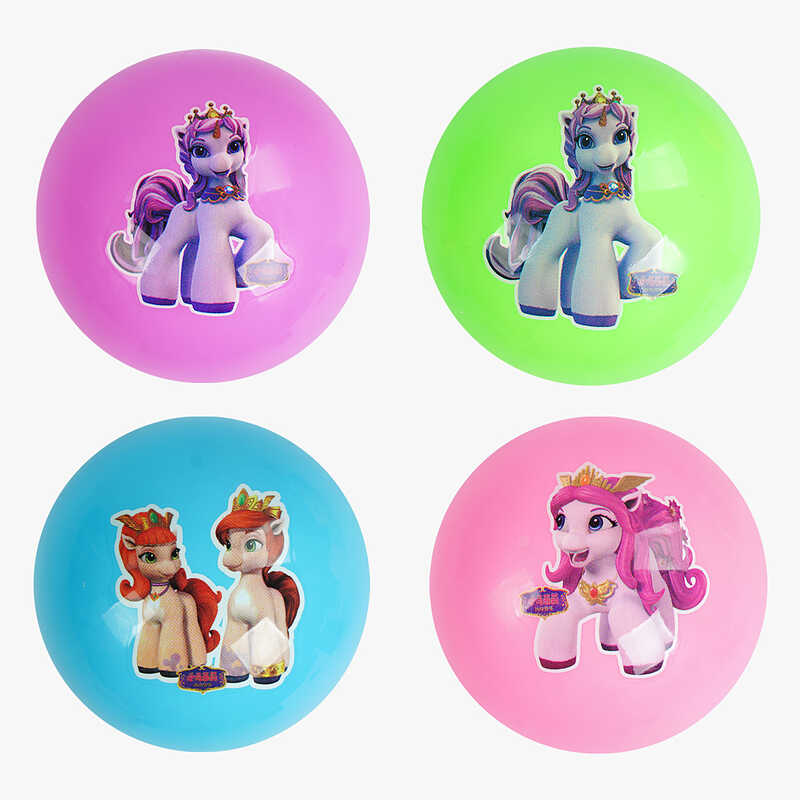 М`яч гумовий С 60279 (300) діаметр - 14 см, в пакеті, ВИДАЄТЬСЯ МІКС