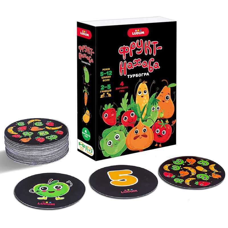 гр Гра настільна "Фрукт-нахаба" mini LG2045-55 (26) "Ludum"