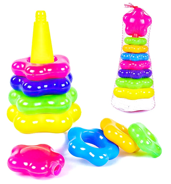 Піраміда "Ромашка №2" 019/5 , "BAMSIC" , сітка