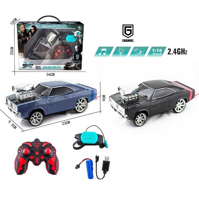 Машина на радіокеруванні 12066-6 (36/2) 2 кольори, в коробці, ВИДАЄЬБСЯ МІКС