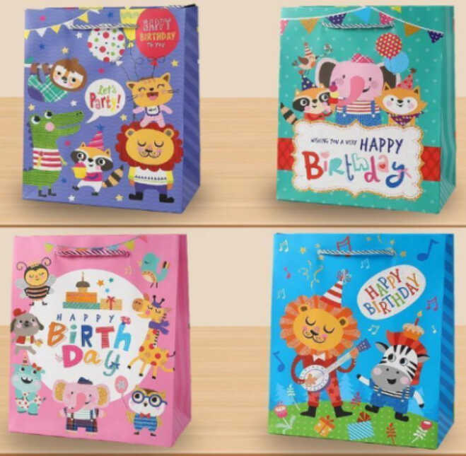 Пакет подарунковий С 69708 (480) 4 види, СЕРЕДНІЙ, ВИДАЄТЬСЯ ТІЛЬКИ МІКС ВИДІВ