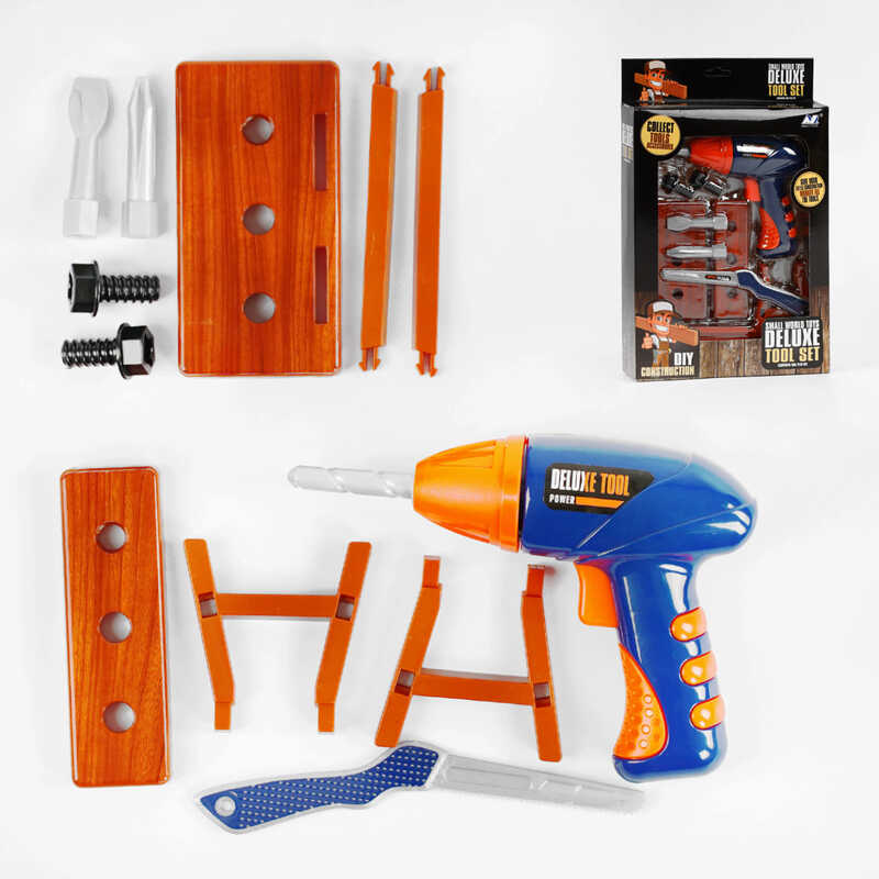 Набір інстументів A 520-13 A (72/2) дриль з заводним механізмом,  з у коробці