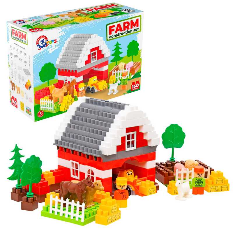 гр Конструктор 0327 (3) "Technok Toys", 160 деталей, в коробці