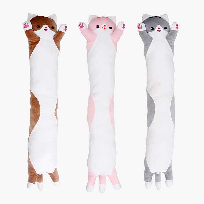 гр М`яка іграшка "Кіт Батон" К22135  (1) довжина 130 см, у пакеті ВИДАЄТЬСЯ МІКС ВИДІВ