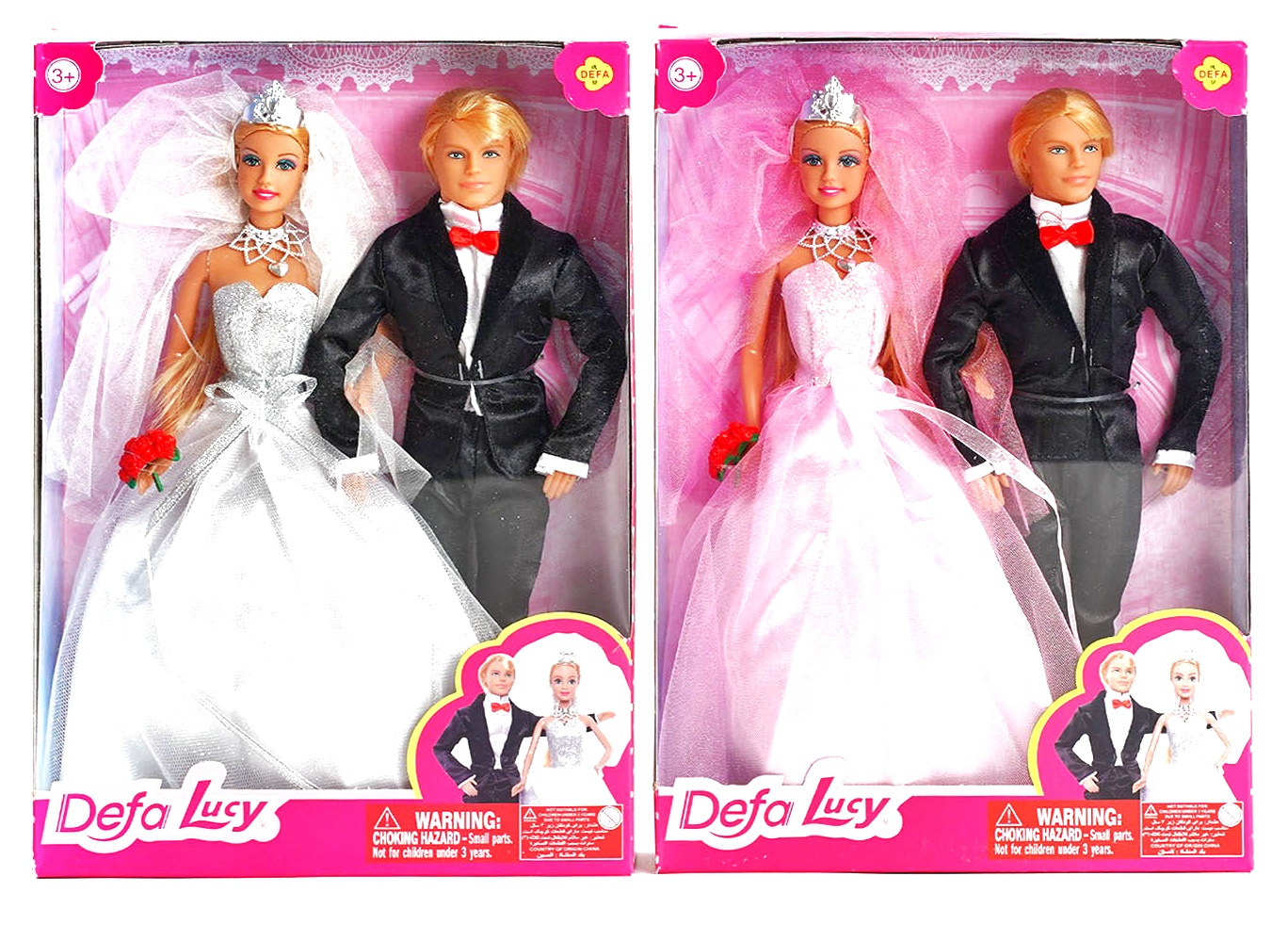 Лялька "Defa" 8305 , 2 от , "Весілля", 2 види, аксесуари, у коробці