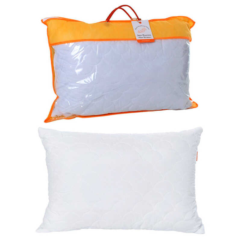 гр Подушка "Сон козака" 50 * 70 см 2010060 (1) колір білий, мікрофібра стьобана, "Homefort"