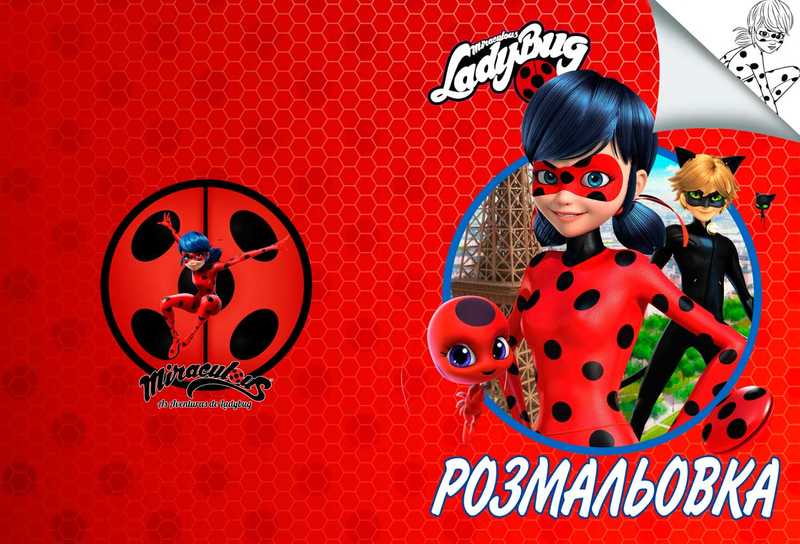 гр Розмальовка А4 "Леді Баг" / укр / (50) 6900203254931 "Jumbi"