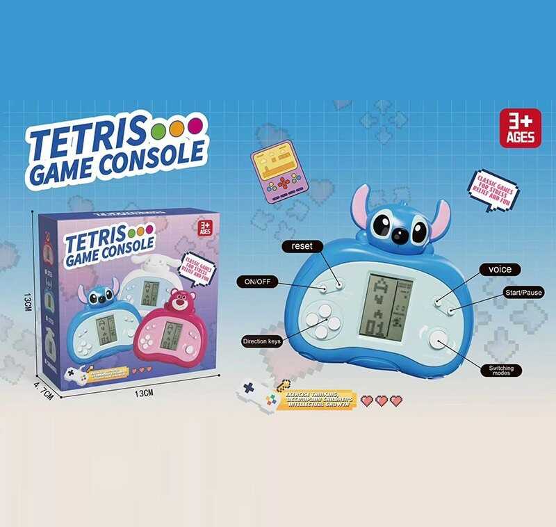 Тетрис BY 6047-8 (120/2) герой, регулювання гучності, класичні ігри, звук, на батарейках, рівні складності, в коробці