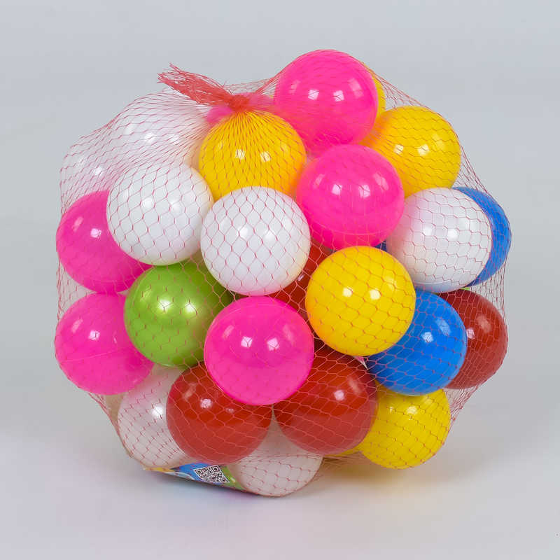 гр Кулька мал. 50 шт 60 мм 0263 М'ЯКІ (6) d = 6см "BAMSIC"