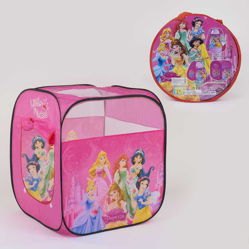 Палатка дитяча Принцеси Дісней 8008 Р (48/2) 72 х 72 х 92 см, у сумці