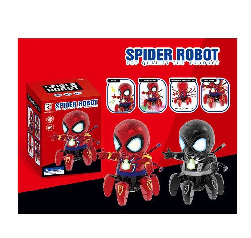 Робот ZR 142-5 (72/2) 2 кольори, мелодії, підсвічування, танцює, в коробці