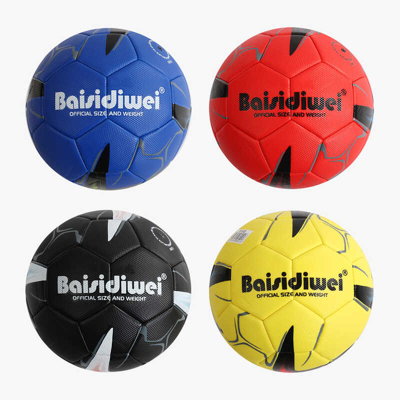 М`яч футбольний C 70458 (60) вага 400-420 грамів, матеріал PU, балон гумовий, розмір №5, ВИДАЄТЬСЯ ТІЛЬКИ МІКС ВИДІВ