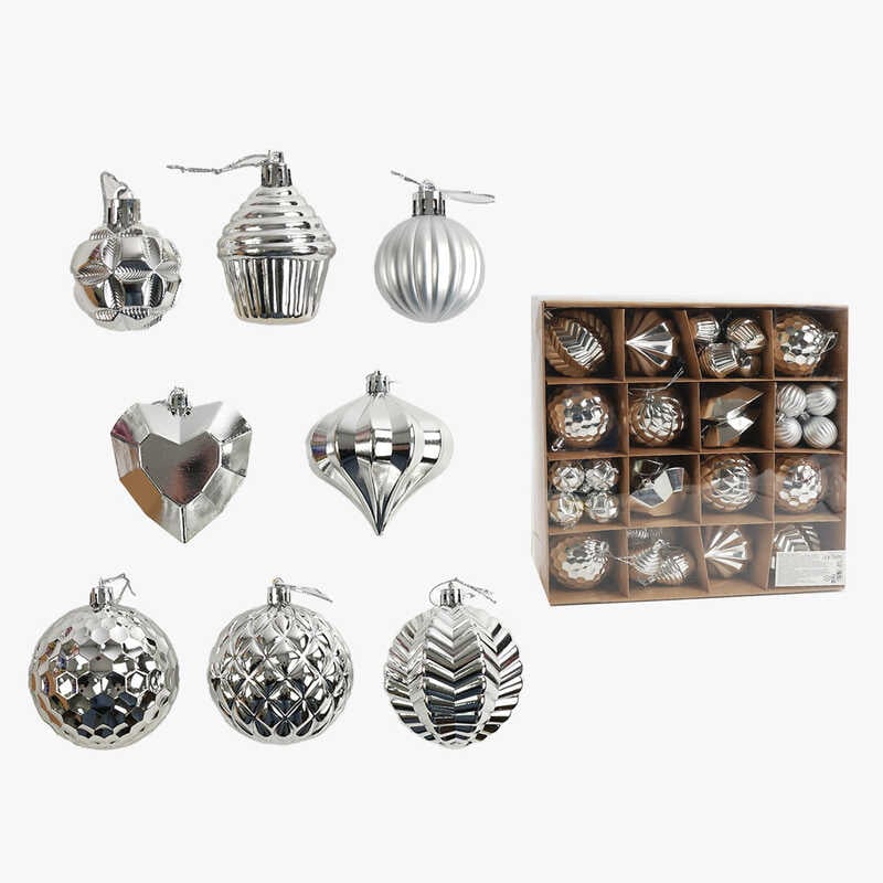 Новорічні прикраси C 67606 (16) 40 штук, в коробці