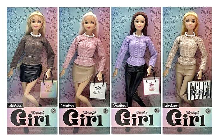 Лялька  XD 119-9 , 4 види, в коробці