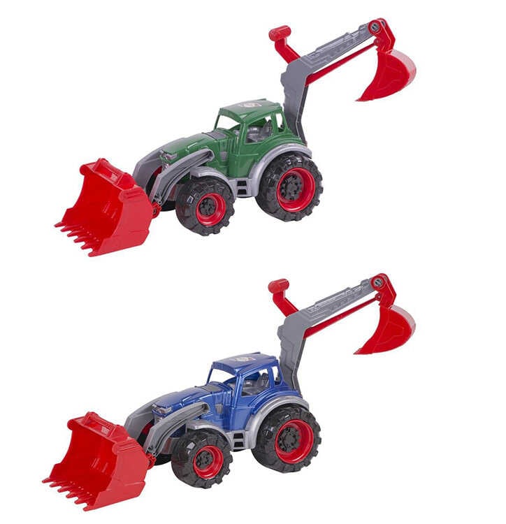 гр Трактор Тexas навантажувач-екскаватор 322 (16) 2 кольори, "ORION", в сітці