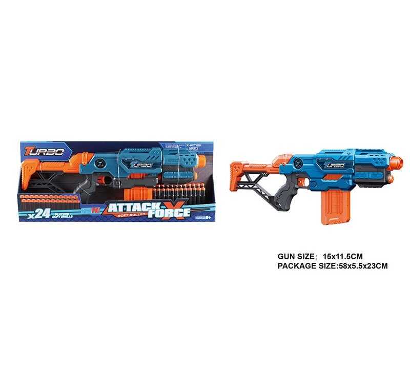 Автомат BT 331 (36) 24 м’які патрони, в коробці