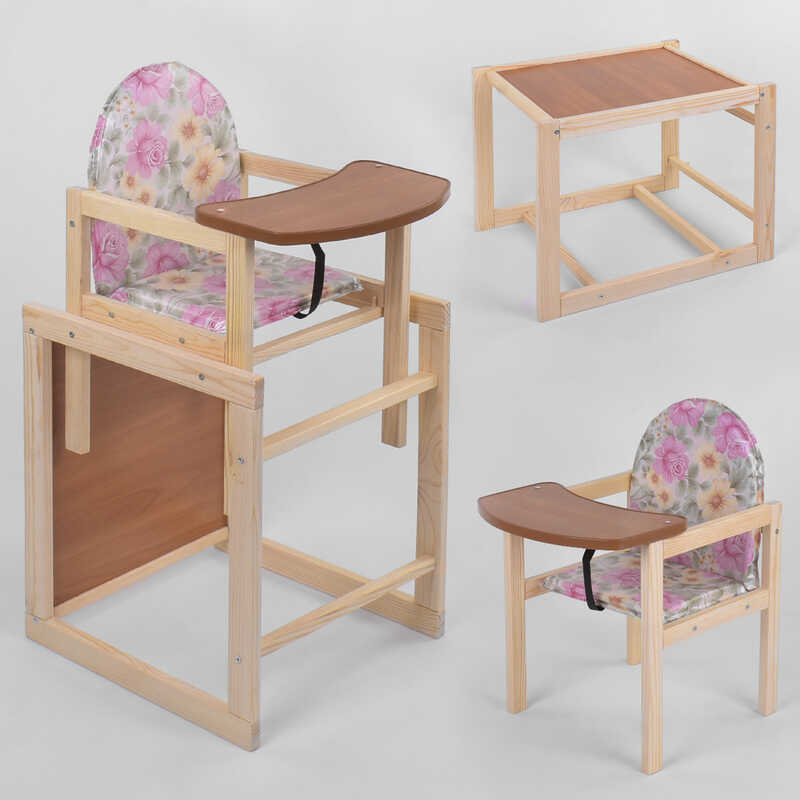 гр Стільчик малий №1111 "Троянди" колір рожевий (1) ТМ "Мася"