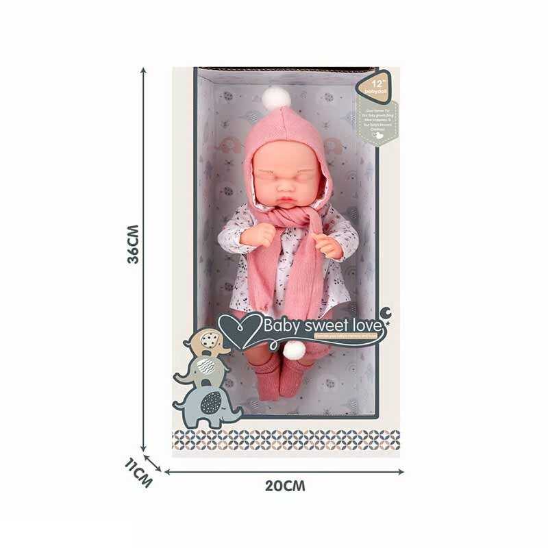 Пупс S 012-2 B (24) 30 см, гумовий, в коробці