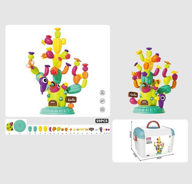 Конструктор 955 C (36) 59 деталей, магнітна гра, в боксі