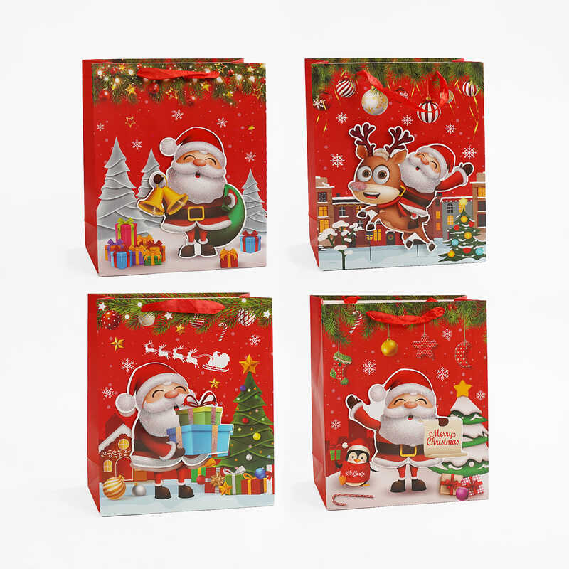 Пакет подарунковий C 69592 (480) 4 види, СЕРЕДНІЙ, ВИДАЄТЬСЯ ТІЛЬКИ МІКС ВИДІВ