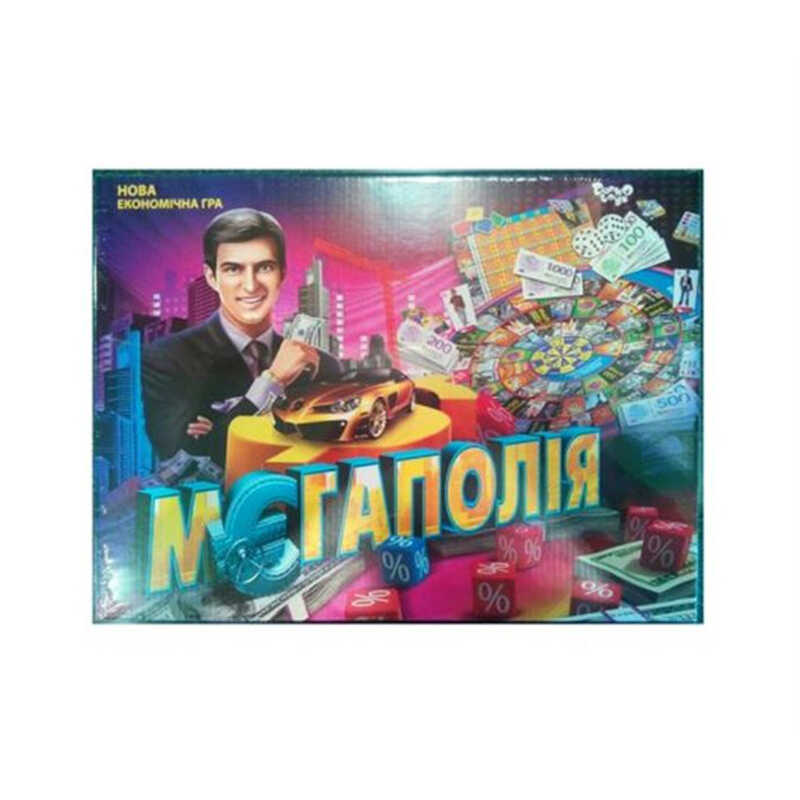 гр Настільна гра велика "Мегаполія" DTG6U (10) укр "Danko Toys"