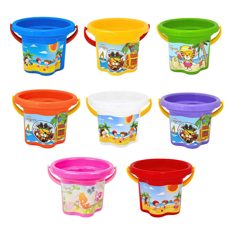 гр Відро для піску "Квіточка" 39628 (88) "Tigres"