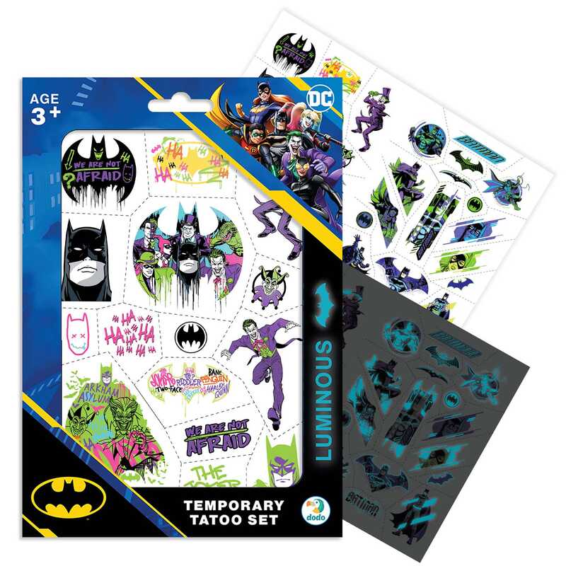 гр Набір дитячих тимчасових татуювань "Команда" 200547 (50) "DoDo", 40 татуювань (2 аркуші)