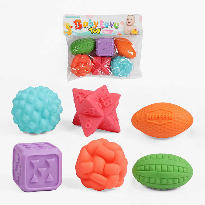 Набір пискавок 916-195 (120/2) 6 штук, середній розмір: 6.5х6.5, в пакеті