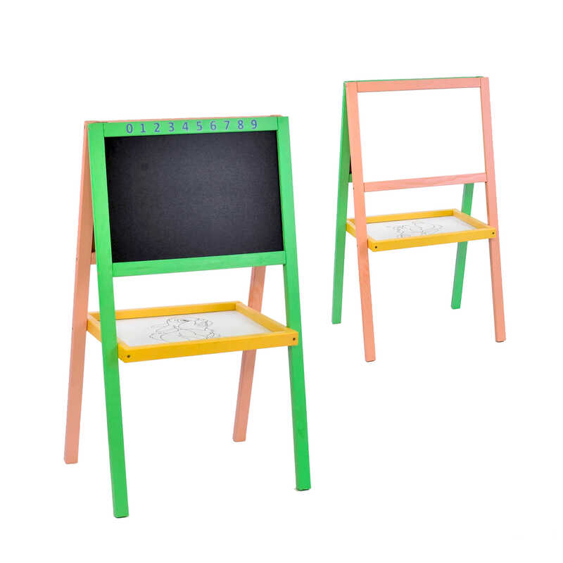 гр Мольберт "Мася" 142 пенал з полицею мал. фарбований