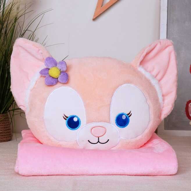 М`яка іграшка M 18285 (50) текстильна, довжина 42 см, плед