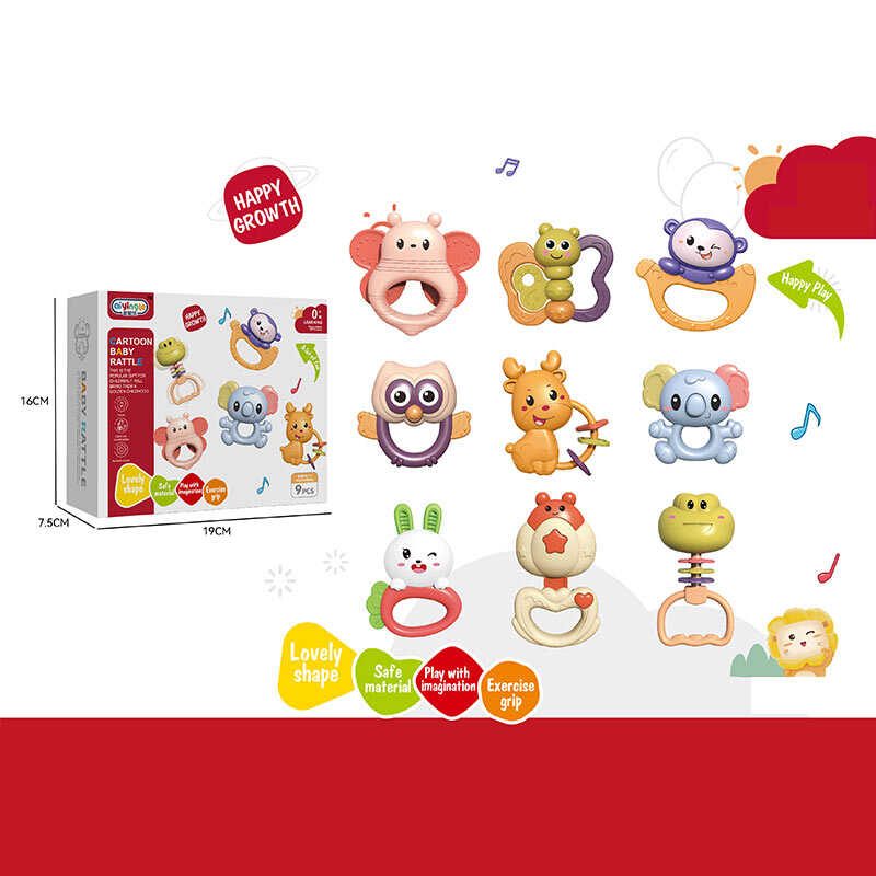 Набір брязкалець 368-83 (72) в коробці