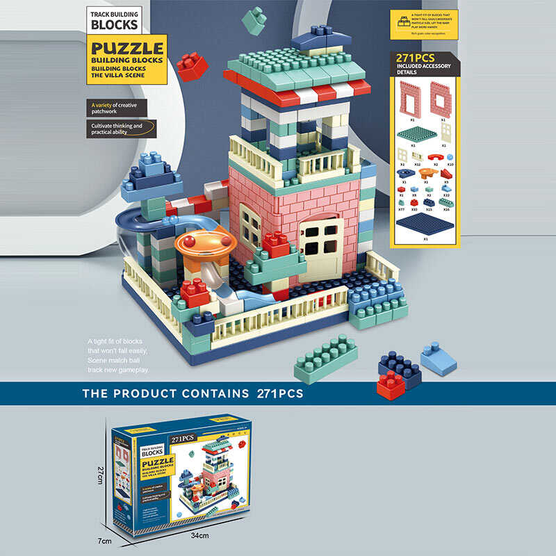 Конструктор 6621 A (36) 271 деталь, в коробці