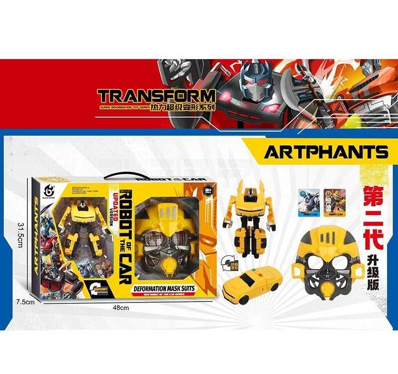 Трансформер HS 40 (36) робот, маска, 2 картки з героями, в коробці